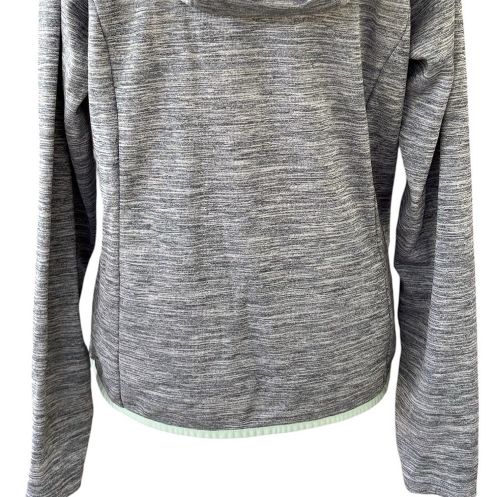 Columbia Women's Small Hoodie Gray‎ Long Sleeve Hooded Sweatshirt Thumb hole - Picture 6 of 7